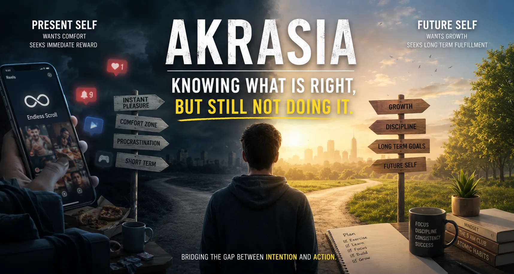 Akrasia: Why Do We Keep Doing What We Know Isn’t Good for Us?